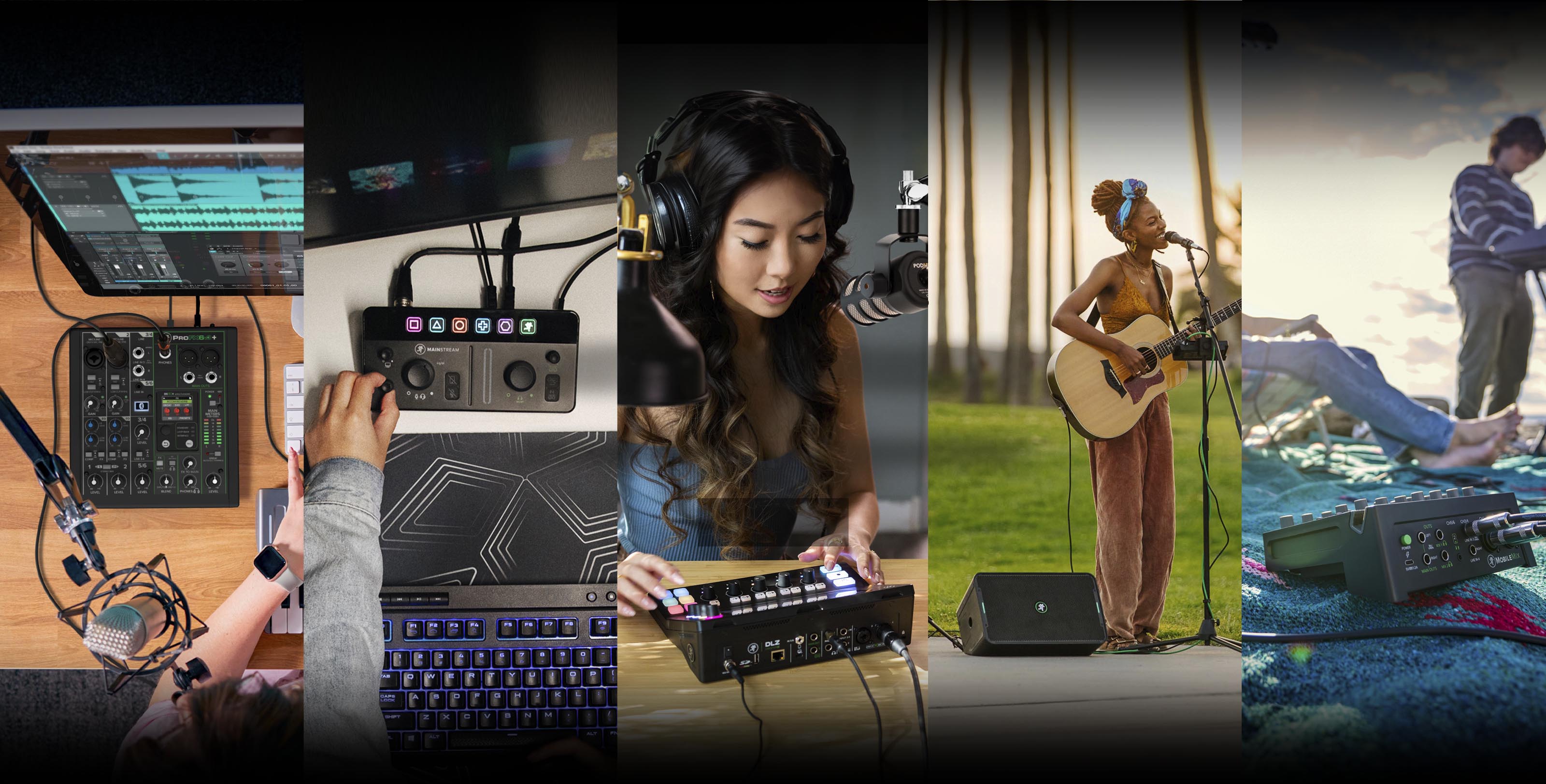 Mackie bringt eine Reihe innovativer neuer Produkte für Content-Ersteller und Musiker auf den Markt